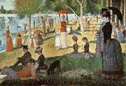 The Grand Jatte of Sunday afternoon Georges Seurat